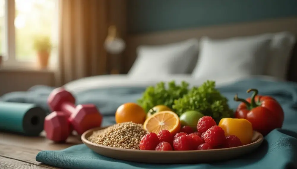 Einfluss von Ernährung und Bewegung auf den Schlaf