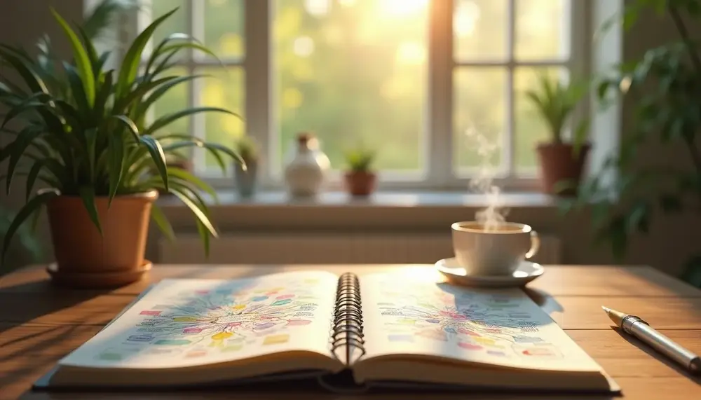 Wie eine Mindmap deine mentale Gesundheit verbessern kann